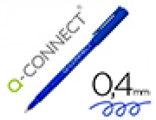 Marcador q-connect ponta de fibra fine liner azul 0.4 mm , Q-connect , 79630 , 5705831250086